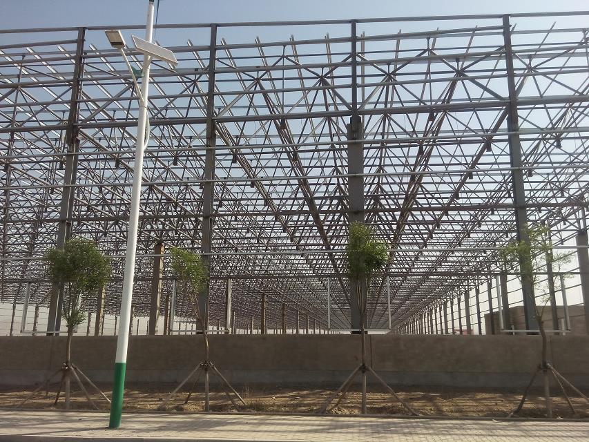 乐清汽车工业厂房网架